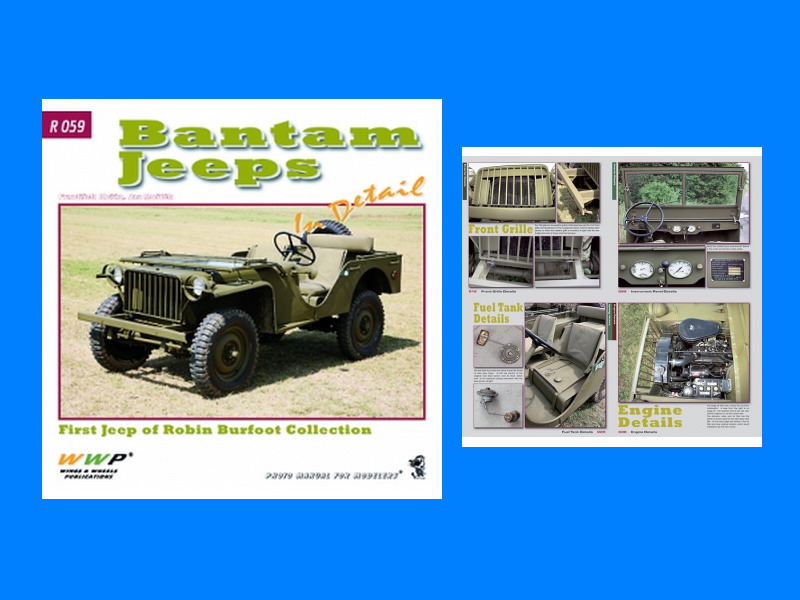 R059 Bantam Jeeps  In Detail&#65279; WWP